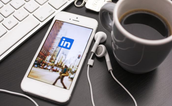 how to show a promotion on LinkedIn